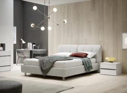 Letto Belleville con box contenitore di Novamobili