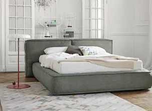 Letto in tessuto Fluff di Bonaldo