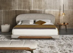 Letto con testiera Olos Bed di Bonaldo