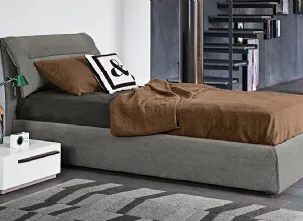 Letto singolo con box contenitore Campo di Bonaldo