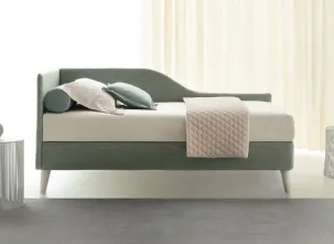 Daybed singolo Golf 131 in tessuto di Oggioni